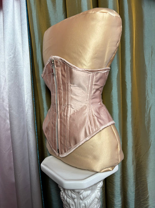 Beige Zip Corset SALE