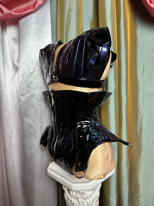 Blue Flame Corset Set SALE